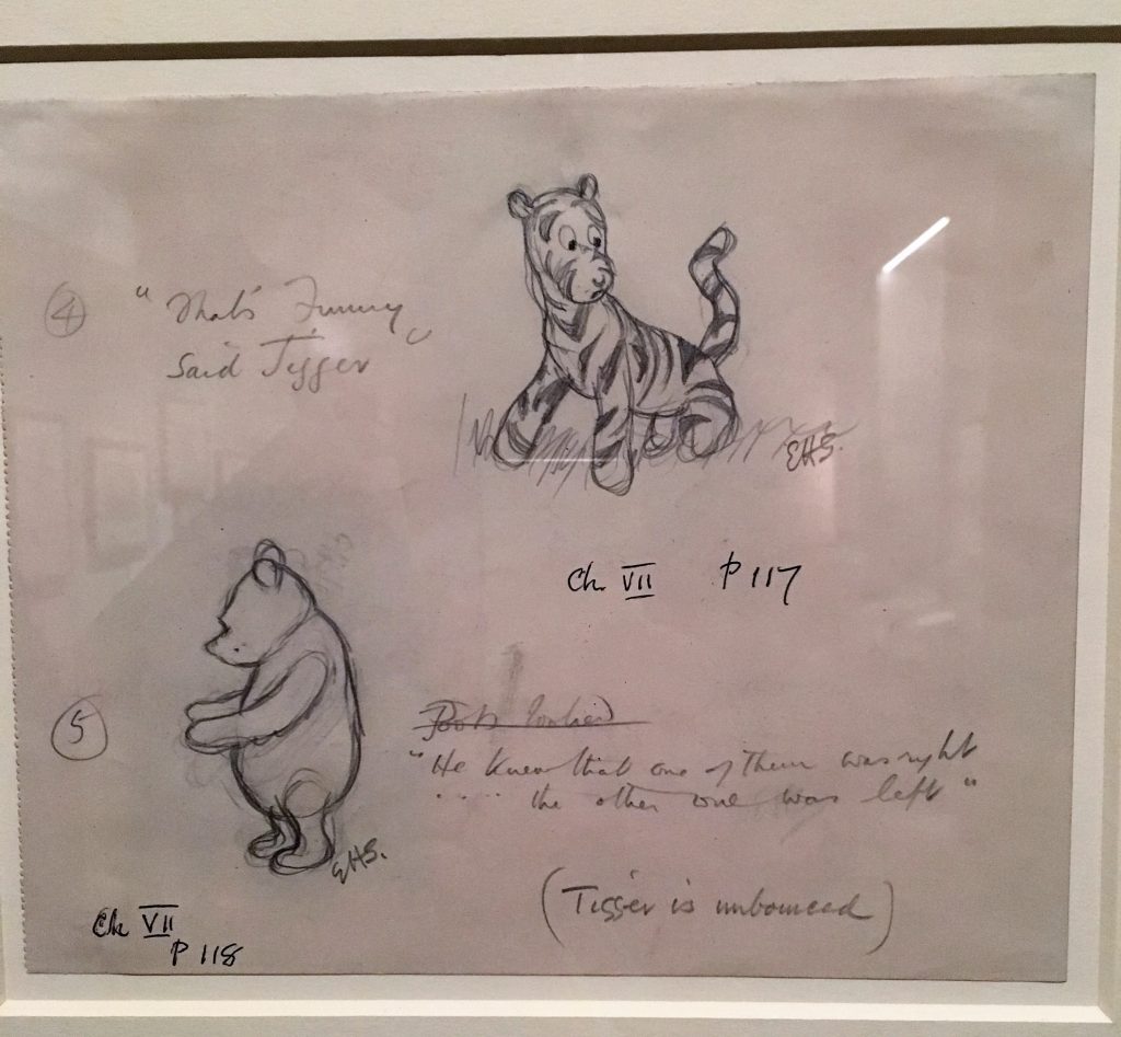 Winnie the Pooh at the V&A