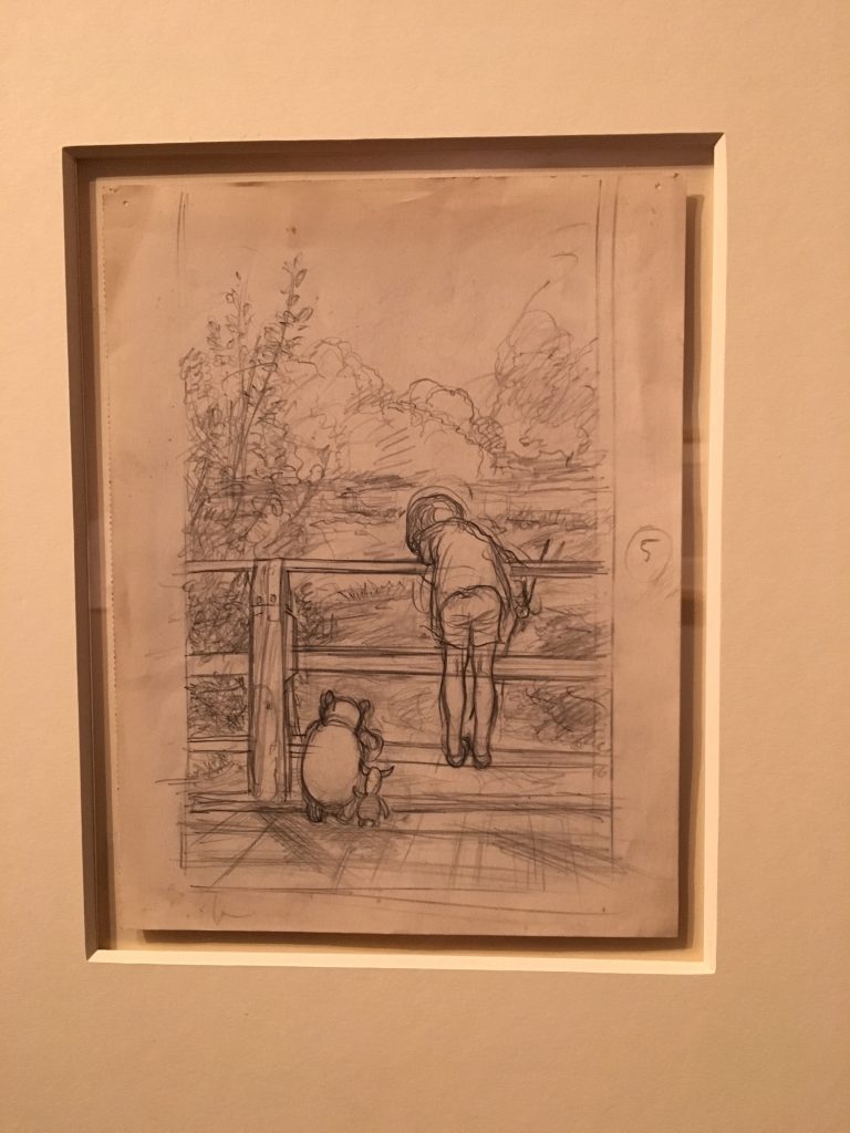 Winnie the Pooh at the V&A