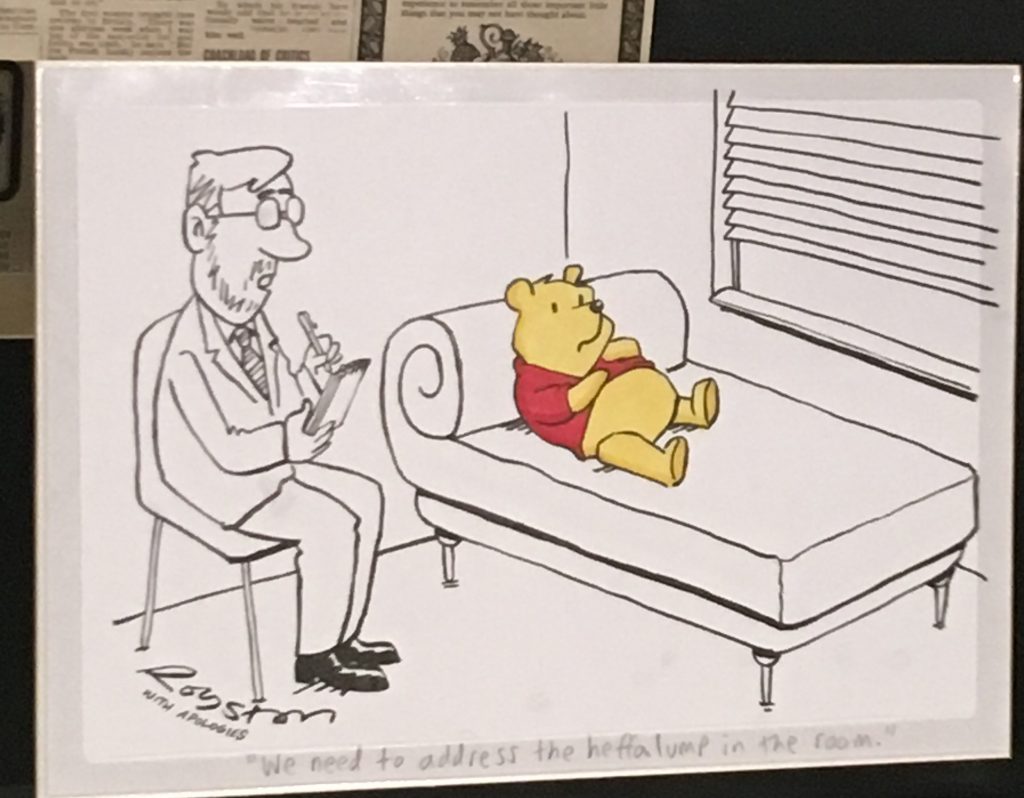 Winnie the Pooh at the V&A