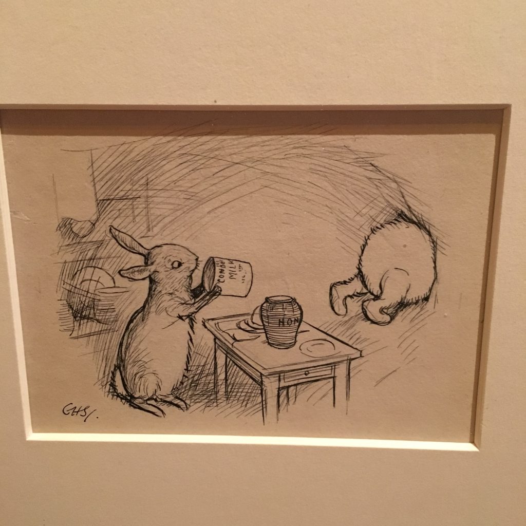 Winnie the Pooh at the V&A