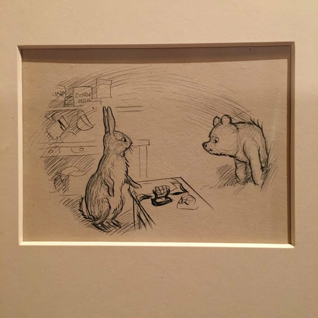 Winnie the Pooh at the V&A