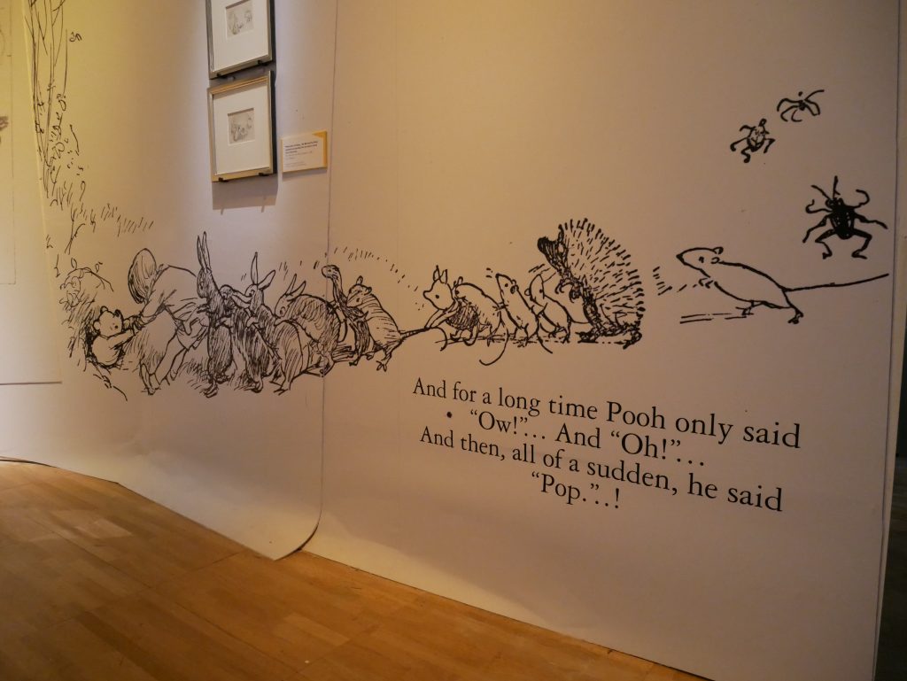 Winnie the Pooh at the V&A