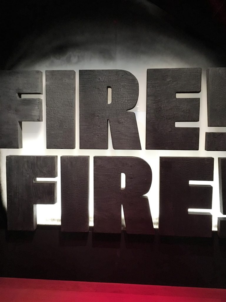 Fire! Fire! exhibition at Museum of London