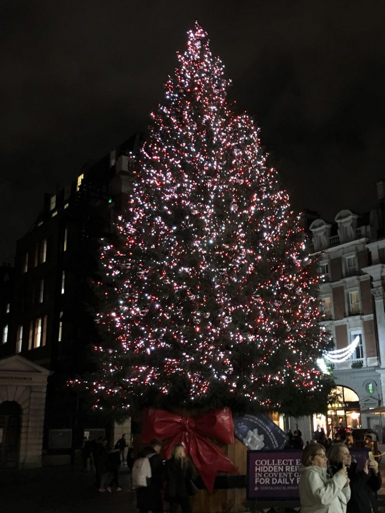 London Christmas tree