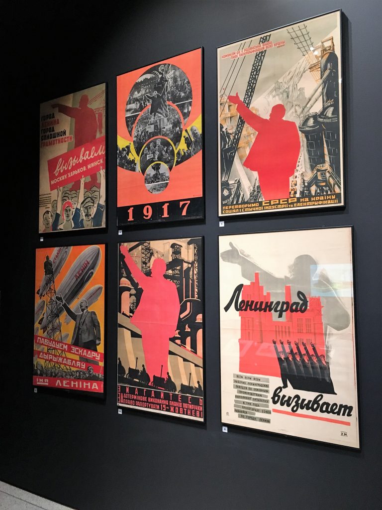 Wall of Soviet Posters