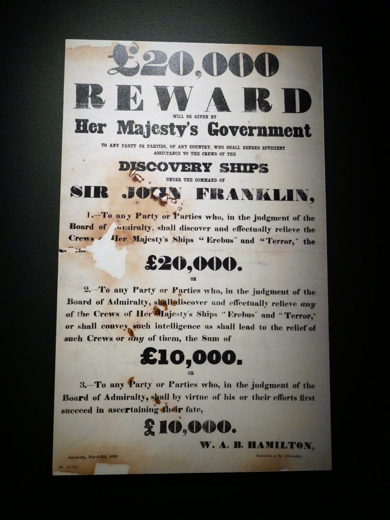 Reward to find Franklin 