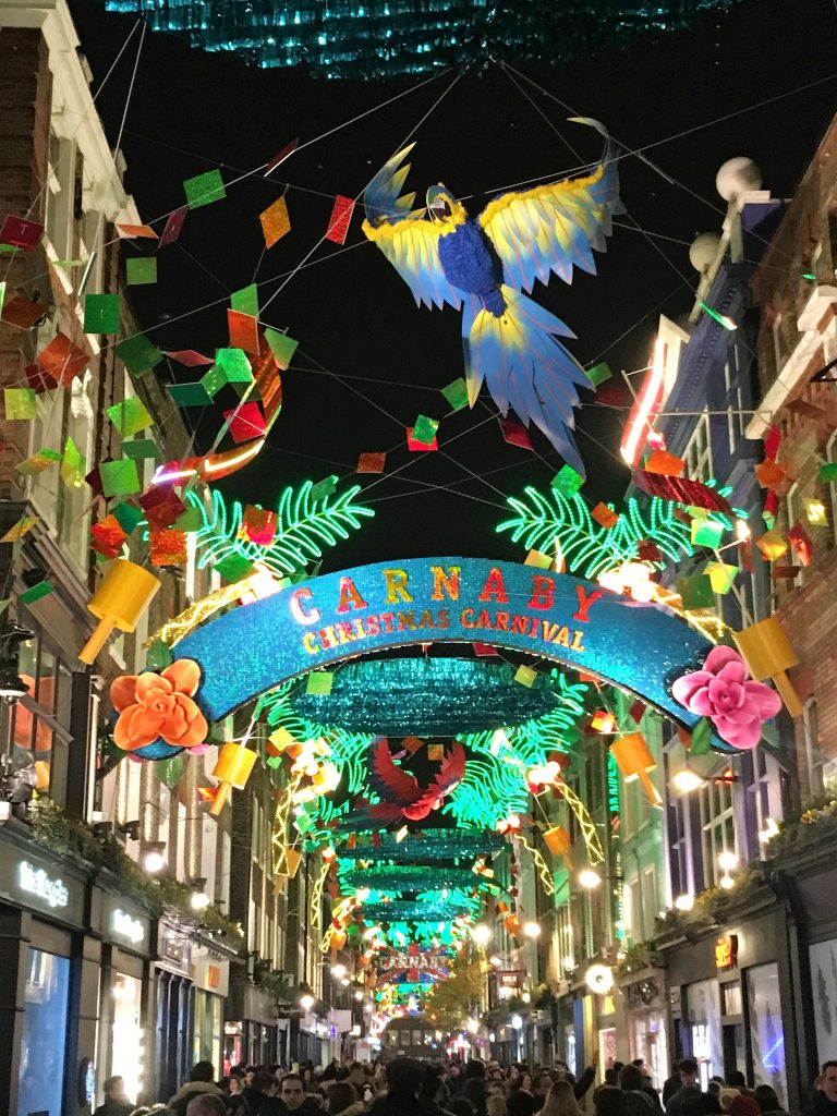 Carnaby Street Christmas Lights 