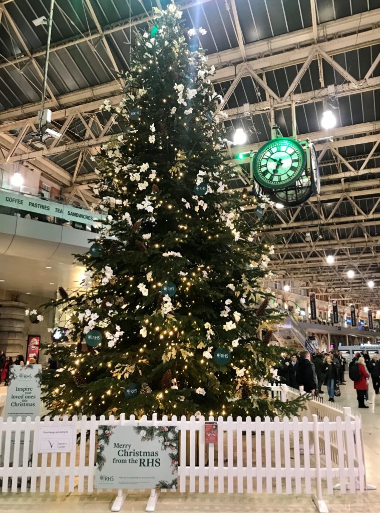 Christmas lights in London