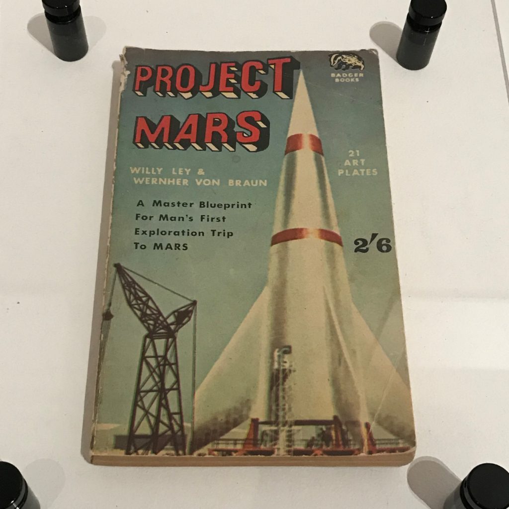Mars exhibition Design Museum 