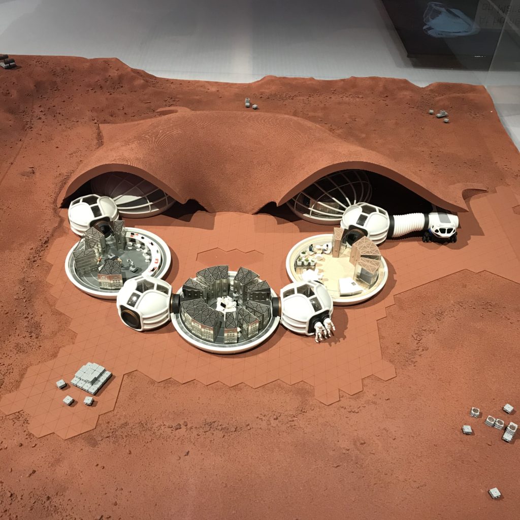 At home on Mars, Design Museum 